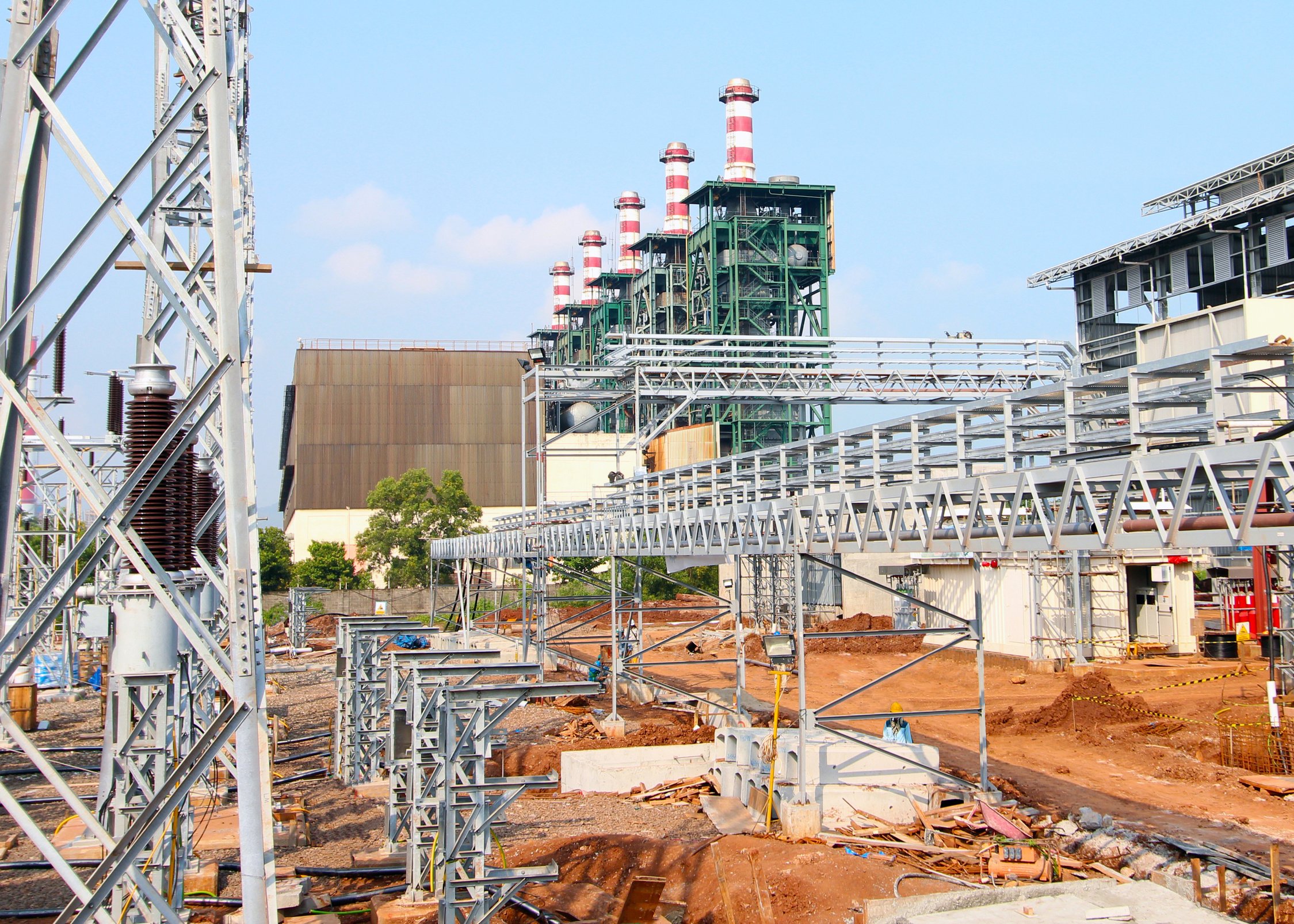 Industrial Construction Power Plant